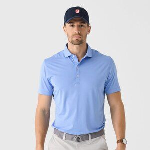 Johnnie-O Men's performance Polo UPF 50 Size Large in excellent condition